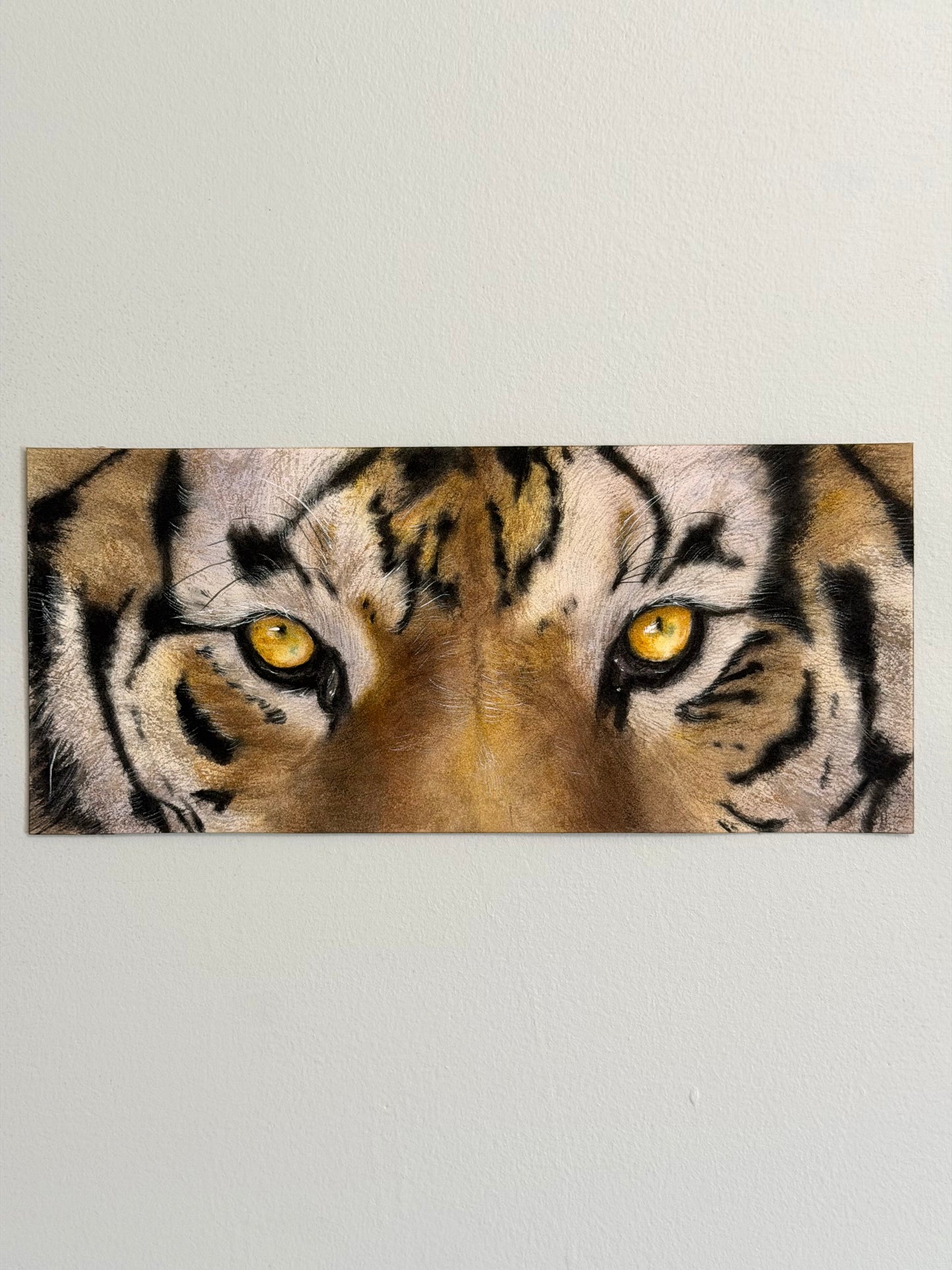 Tiger Gaze | Original Tiger Watercolor Painting