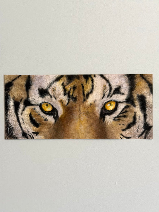 Tiger Gaze | Original Tiger Watercolor Painting